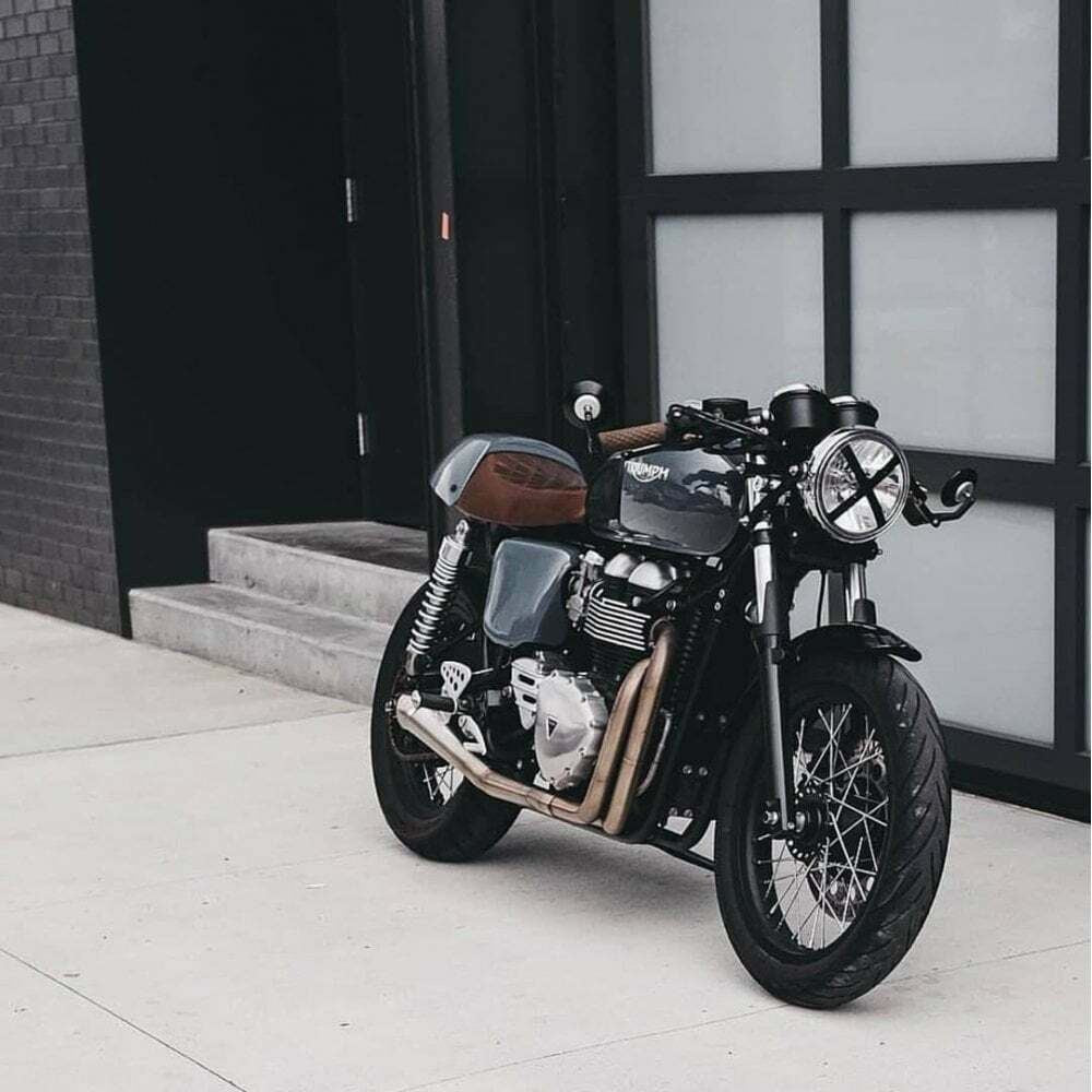 MOTONE SPROCKET COVER BRUSHED - TRIUMPH T100 SCRAMBLER THRUXTON SE SPEEDMASTER