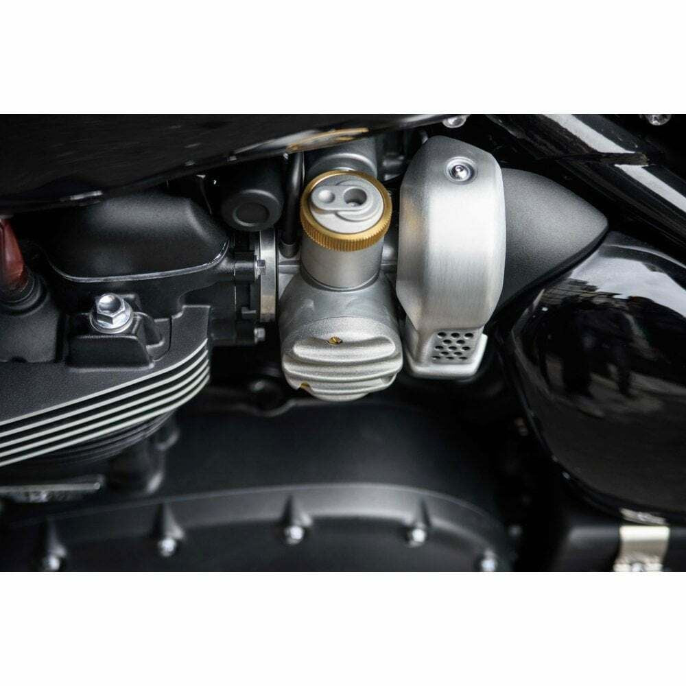 Motone TPS Carb Throttle Body Cover PAIR - Triumph Bonneville Thruxton Bobber