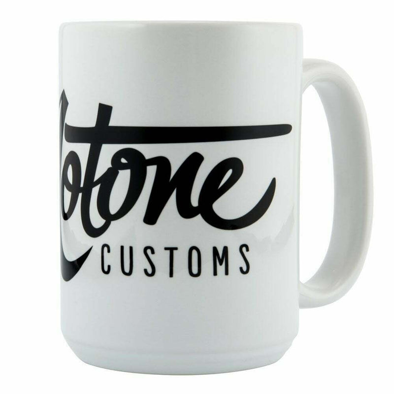 Motone Mighty Large Mug Big Size 430ml (15fl-oz) - Custom Motorbike Perfect Gift