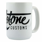 Motone Mighty Large Mug Big Size 430ml (15fl-oz) - Custom Motorbike Perfect Gift