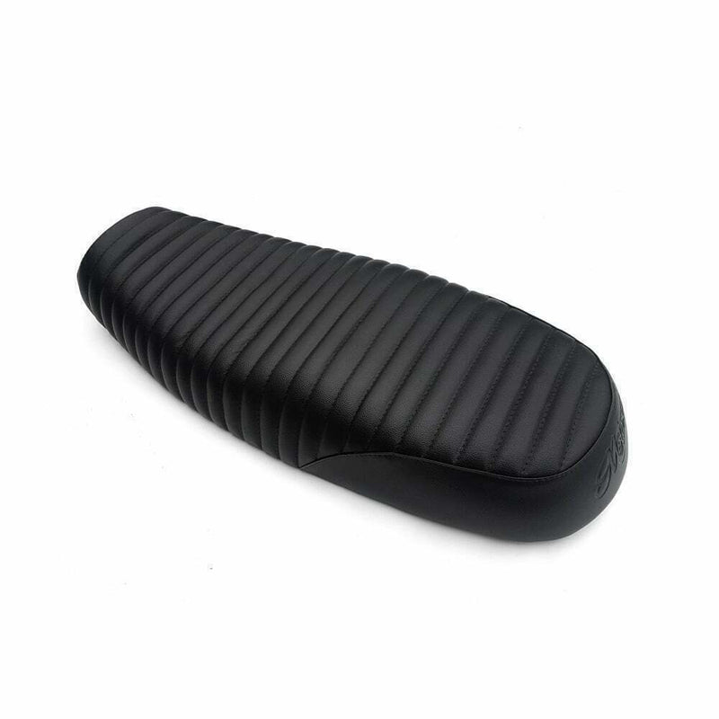 Motone Triumph Bonneville Dual Seat Tuck & Roll Black T100 Thruxton Scrambler