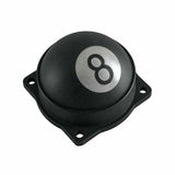 Motone EFI Carb Tops Contrast Cut 8 Ball Black TRIUMPH BONNEVILLE T100 THRUXTON