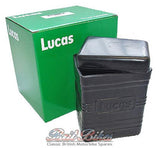 GENUINE LUCAS PU7D BATTERY BOX B38-6 (LARGE) & LID - BSA NORTON TRIUMPH AJS