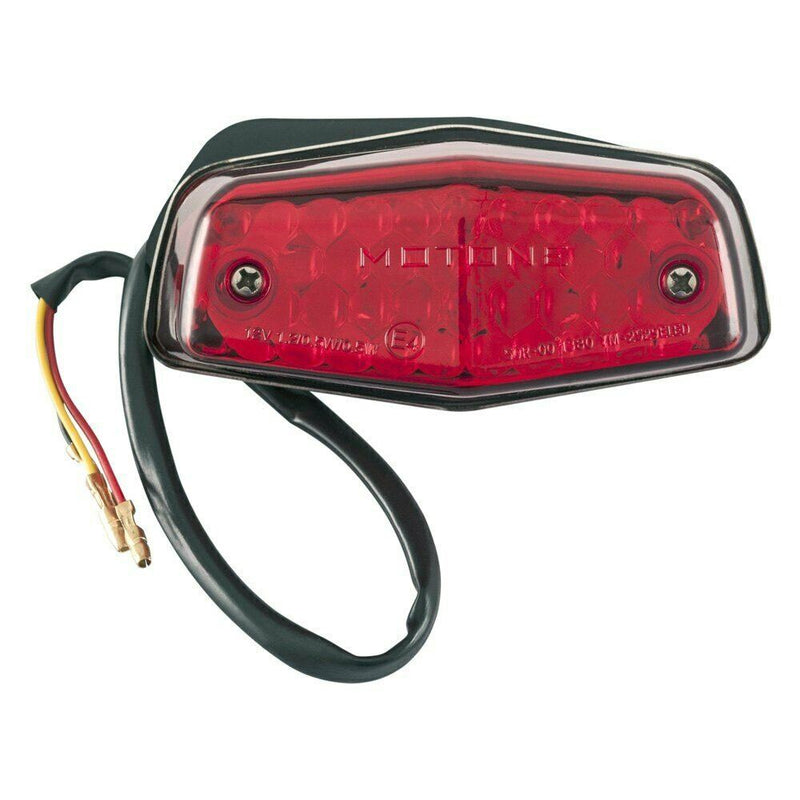 MOTONE LUCAS 525 STYLE LED TAIL LIGHT BSA NORTON TRIUMPH BOBBER UPDATED VERSION