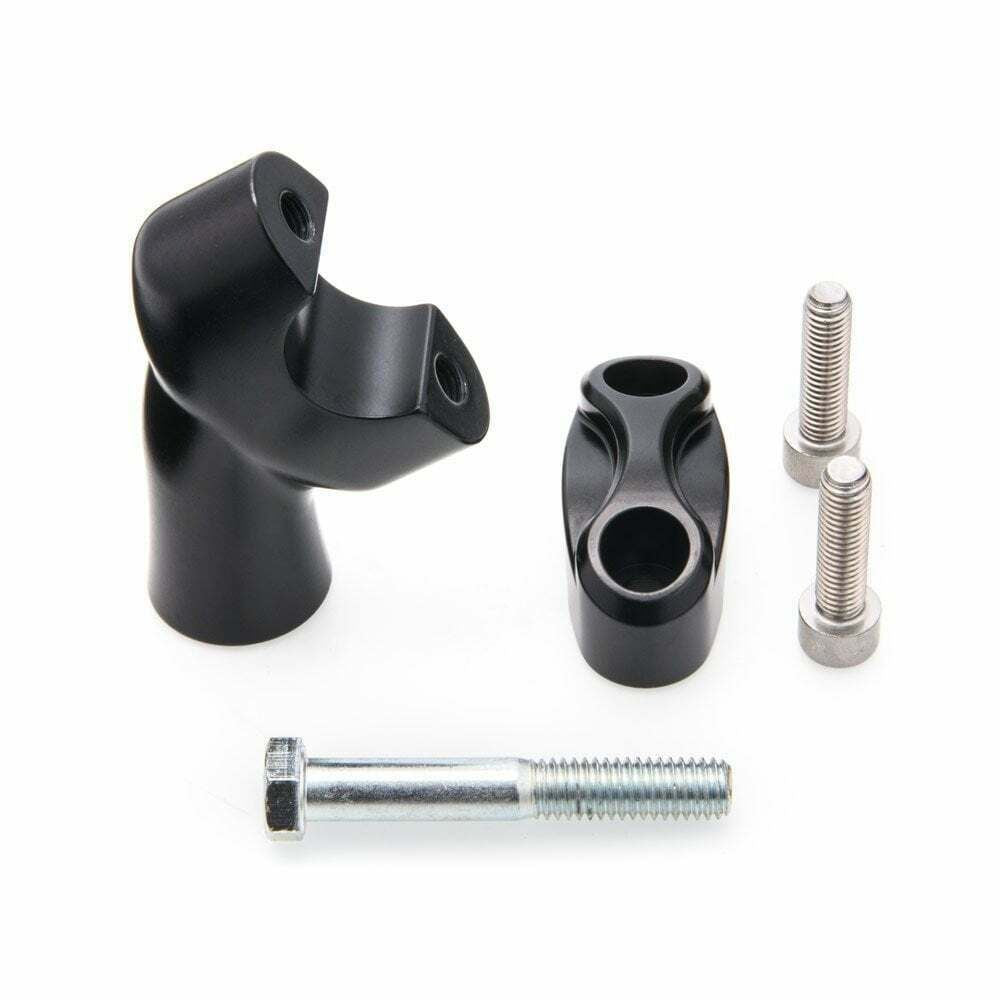 MOTONE UP & OVER 1" HANDLE BAR RISERS TRIUMPH BONNEVILLE T100 T120 BOBBER ETC