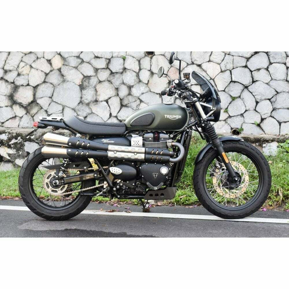 MOTONE TAIL TIDY KIT LIQUID COOLED TRIUMPH TWINS STREET TWIN SCRAMBLER T100 T120