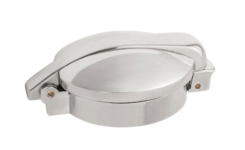 MOTONE MONZA FLIP UP GAS PETROL TANK CAP 2.5"/62MM - POLISHED - HIGH QUALITY
