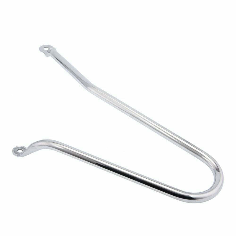Motone Bonneville T100 T120 Street Twin LC Pannier Luggage Rails - Pair Polished