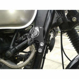 Motone Ignition Switch Relocation Bracket - BLACK Custom CNC Triumph Bonneville