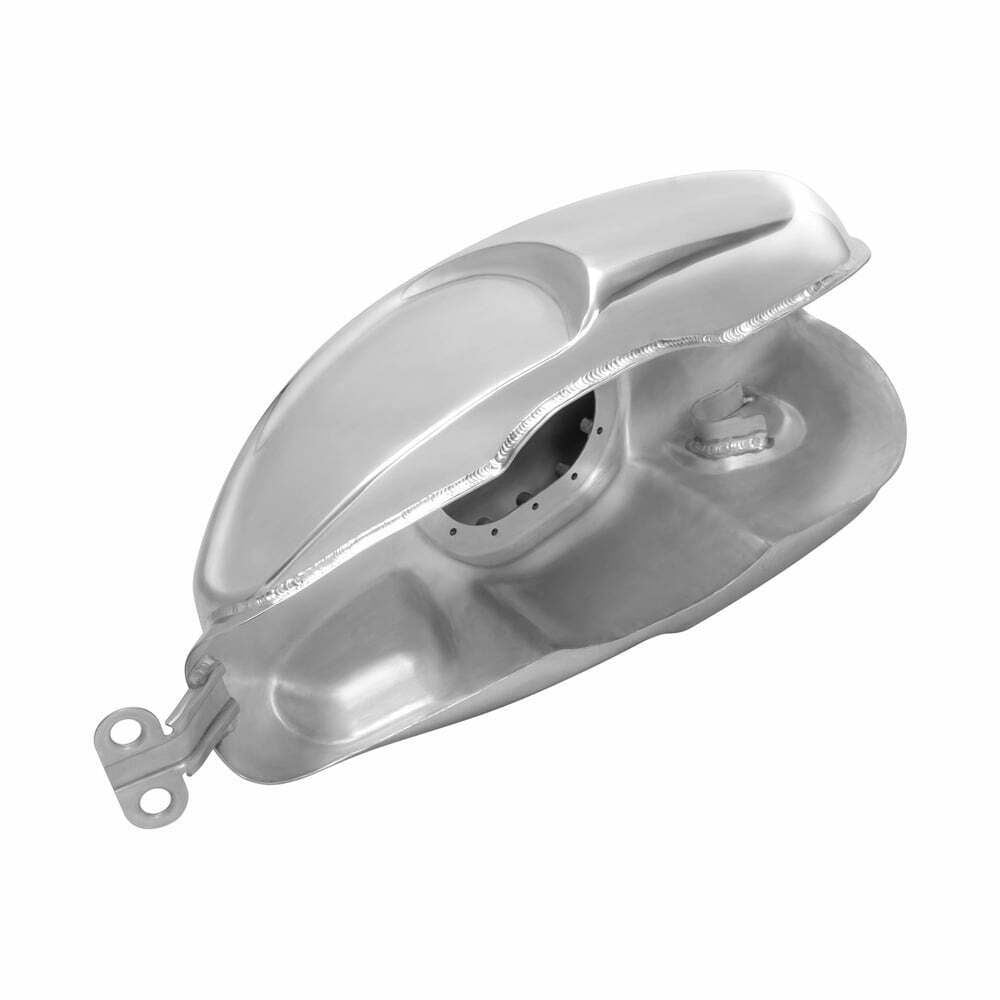 Motone Custom Petrol Tank Triumph EFI Twin Polished Alu Bonneville T100 Thruxton