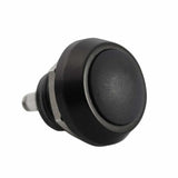MOTONE CUSTOM BILLET MICRO SWITCH BUTTON - MOMENTARY M12 - BLACK - HORN STARTER