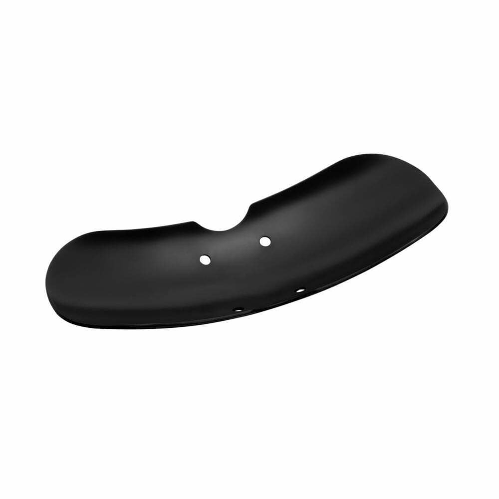 Motone Shorty Front Mudguard Fender Black Anodised Aluminium Triumph Bonneville