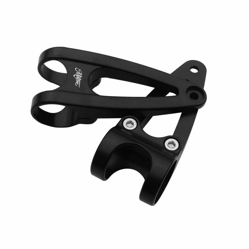 MOTONE CUSTOM HEADLIGHT BRACKETS 41MM - BLACK - TRIUMPH BONNEVILLE BOBBER ETC