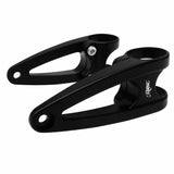 MOTONE CUSTOM HEADLIGHT BRACKETS 41MM - BLACK - TRIUMPH BONNEVILLE BOBBER ETC