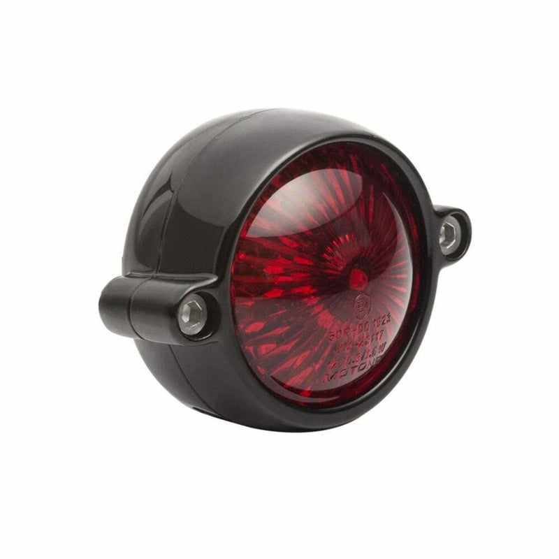 Motone Eldorado Tail Light LED Black - Cafe Racer, Hot Rod, Bobber, Custom Bike