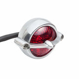 Motone Bel Air Tail Light - LED - Polished Custom Cafe Racer, Hot Rod, Bobber