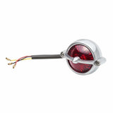 Motone Bel Air Tail Light - LED - Polished Custom Cafe Racer, Hot Rod, Bobber