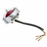 Motone Bel Air Tail Light - LED - Polished Custom Cafe Racer, Hot Rod, Bobber