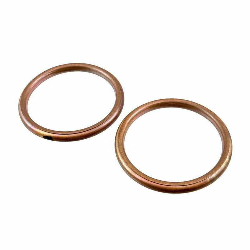 MOTONE COPPER EXHAUST RING GASKETS - TRIUMPH BONNEVILLE BOBBER TWIN CUP 2016-