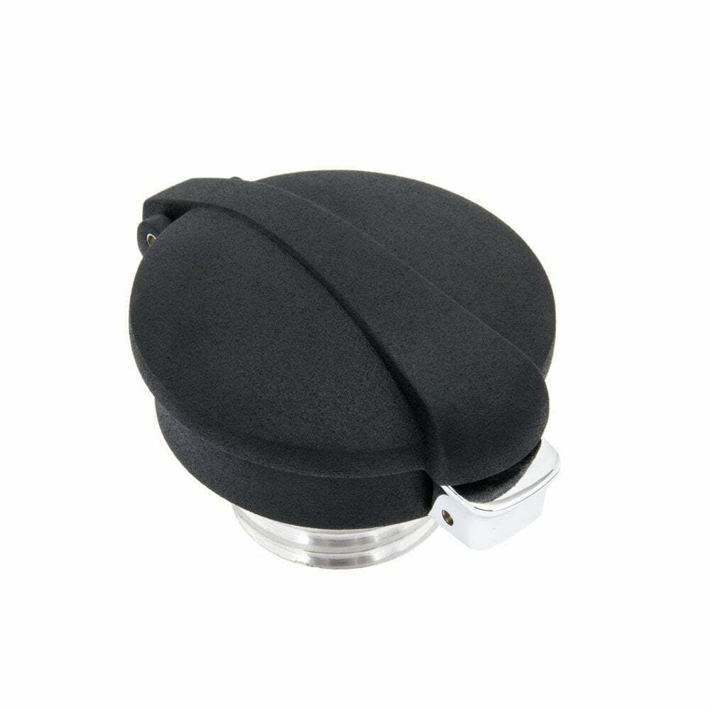 Motone Monza Fuel Petrol Cap Kit Black for Triumph and Harley Davidson