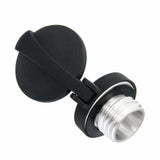 Motone Monza Fuel Petrol Cap Kit Black for Triumph and Harley Davidson