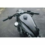 Motone Monza Fuel Petrol Cap Kit Black for Triumph and Harley Davidson