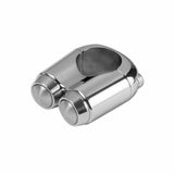 Motone Dual Micro Switch Button Motorbike (22mm) 7/8" Handlebar - Chrome Custom