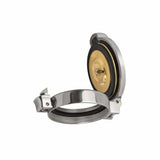 MOTONE MONZA FLIP UP GAS PETROL TANK CAP 2"/50MM - POLISHED - TRIUMPH HARLEY BMW