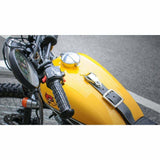 MOTONE MONZA FLIP UP GAS PETROL TANK CAP 2"/50MM - POLISHED - TRIUMPH HARLEY BMW