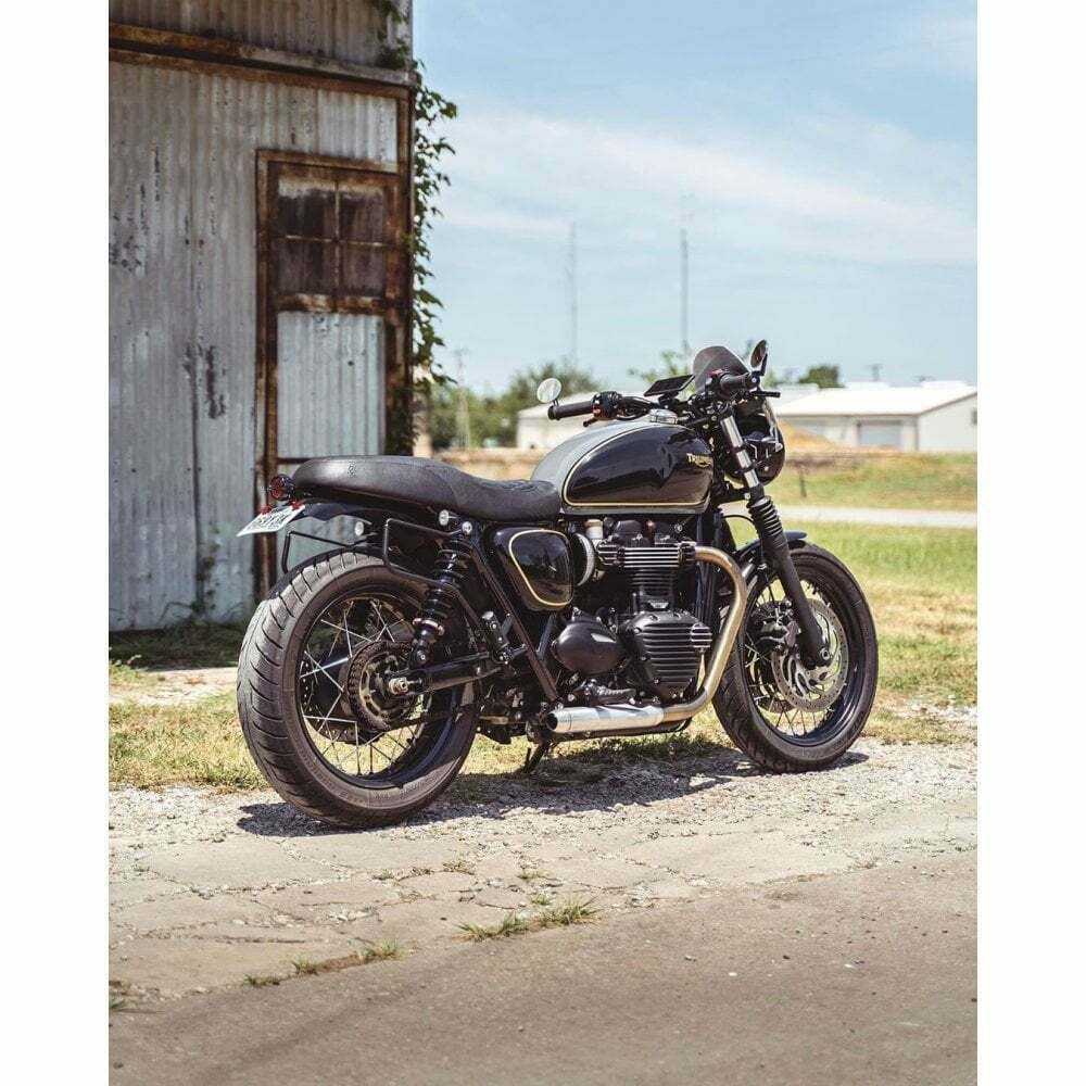 Motone Airblade Aluminium Screen Brushed Triumph Bonneville T100 T120 Speed Twin