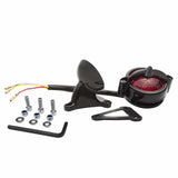 Motone Black Bel Air Tail Light LED & Mount Custom Cafe Racer, Hot Rod, Bobber