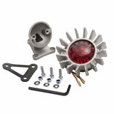 Motone Big Fin LED Tail Light + Fender Mount Kit - Cafe Racer Bobber Custom