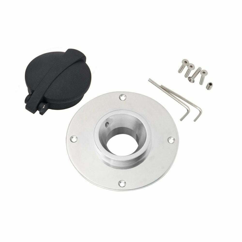 Motone BMW K75 K100 K1100 K Series Airhead Monza Fuel Petrol Tank Cap Kit Black