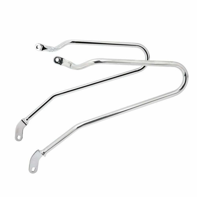 Motone Triumph Bobber Black, Speedmaster Pannier Luggage Rails Polished