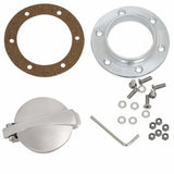 Motone Universal Bolt Down Monza Fuel Petrol Tank Cap Kit Billet