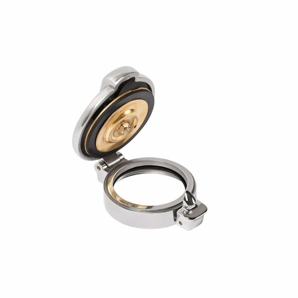 Motone Universal Bolt Down Monza Fuel Petrol Tank Cap Kit Billet