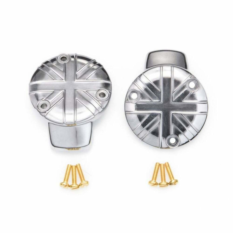 MOTONE TPS CARB THROTTLE BODY COVER X2 TRIUMPH BONNEVILLE THRUXTON BOBBER