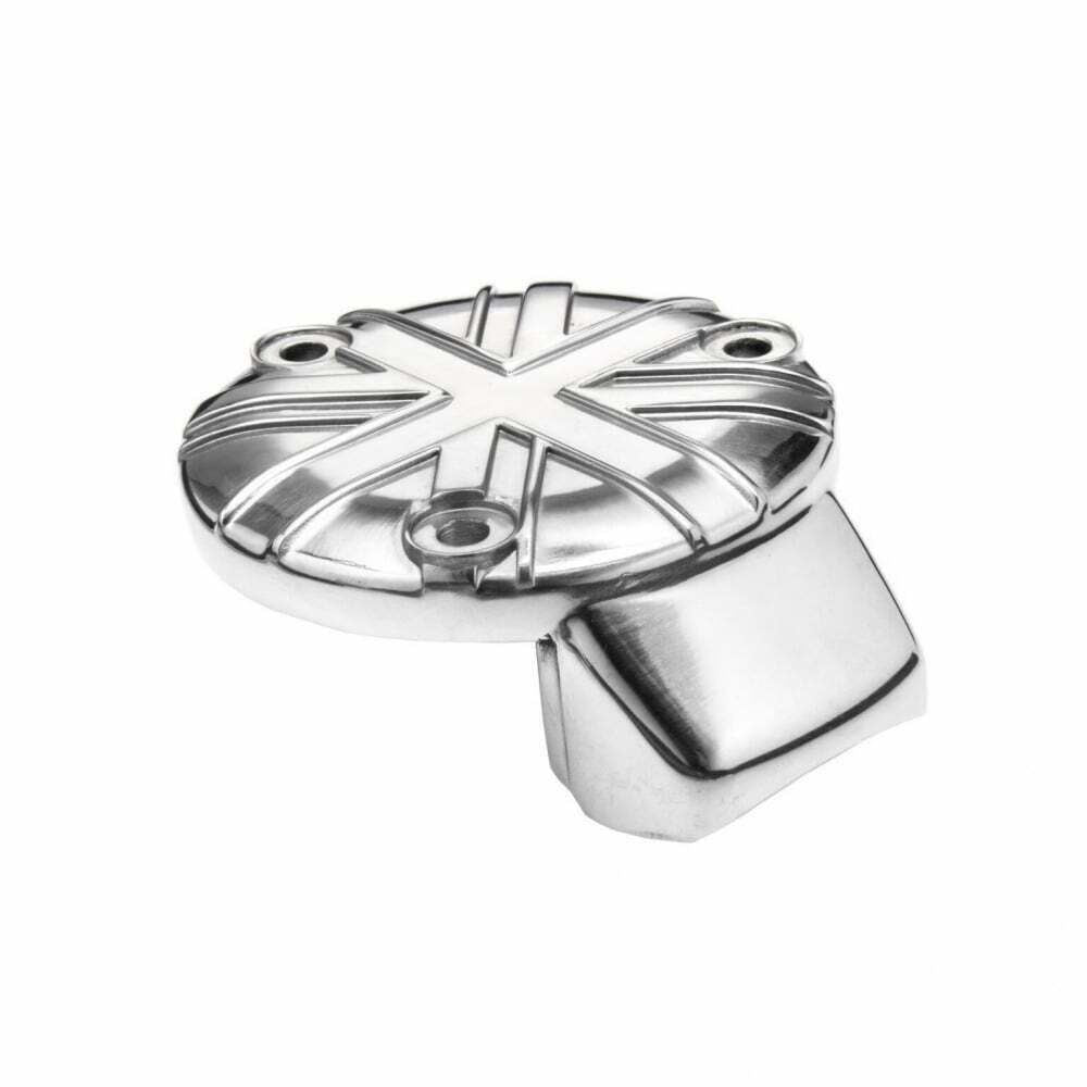 MOTONE TPS CARB THROTTLE BODY COVER X2 TRIUMPH BONNEVILLE THRUXTON BOBBER