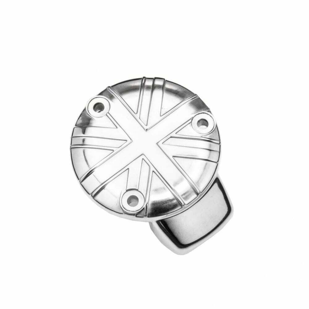 MOTONE TPS CARB THROTTLE BODY COVER X2 TRIUMPH BONNEVILLE THRUXTON BOBBER