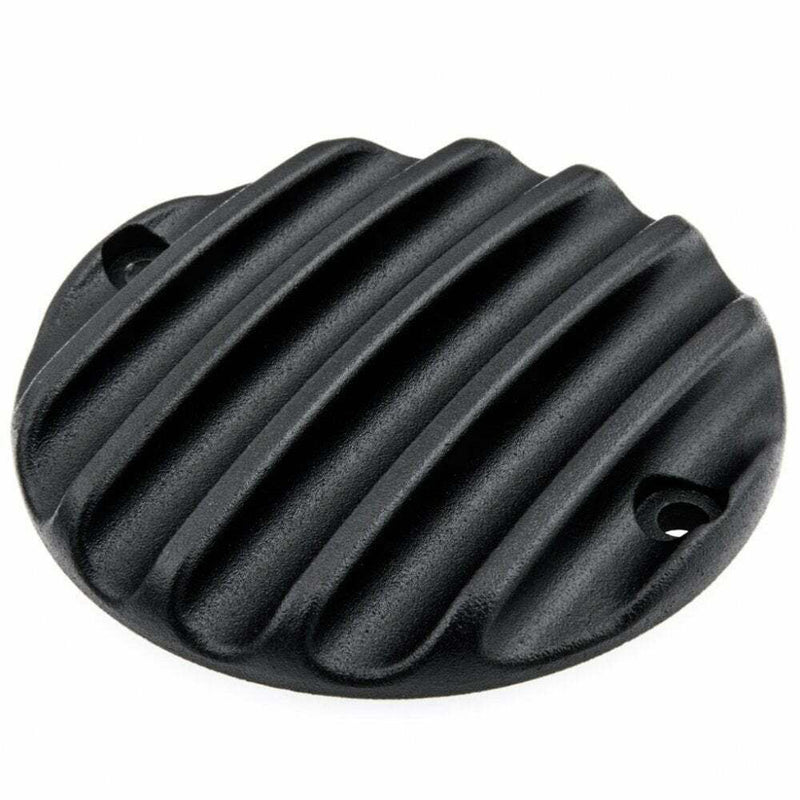 MOTONE CLUTCH ENGINE COVER RIBBED BLACK TRIUMPH BONNEVILLE BOBBER SPEED TWIN ETC