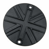 Motone Clutch Engine Cover Union Jack Black Triumph Bonneville Bobber Speed Twin