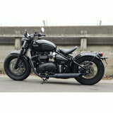 Motone Clutch Engine Cover Union Jack Black Triumph Bonneville Bobber Speed Twin