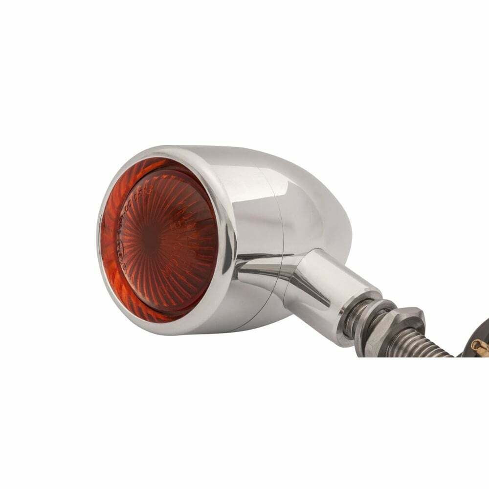 Motone Custom Billet Motorbike Indicator Turn Signals SET OF 4 - Polished