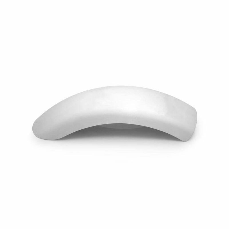 Motone Custom Universal Motorbike Rear Mudguard Fender - Brushed Aluminium