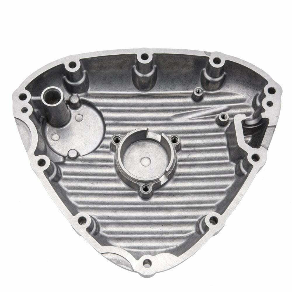 Motone Finned Timing Stator Cover Polished - Triumph Bonneville Twin Engines