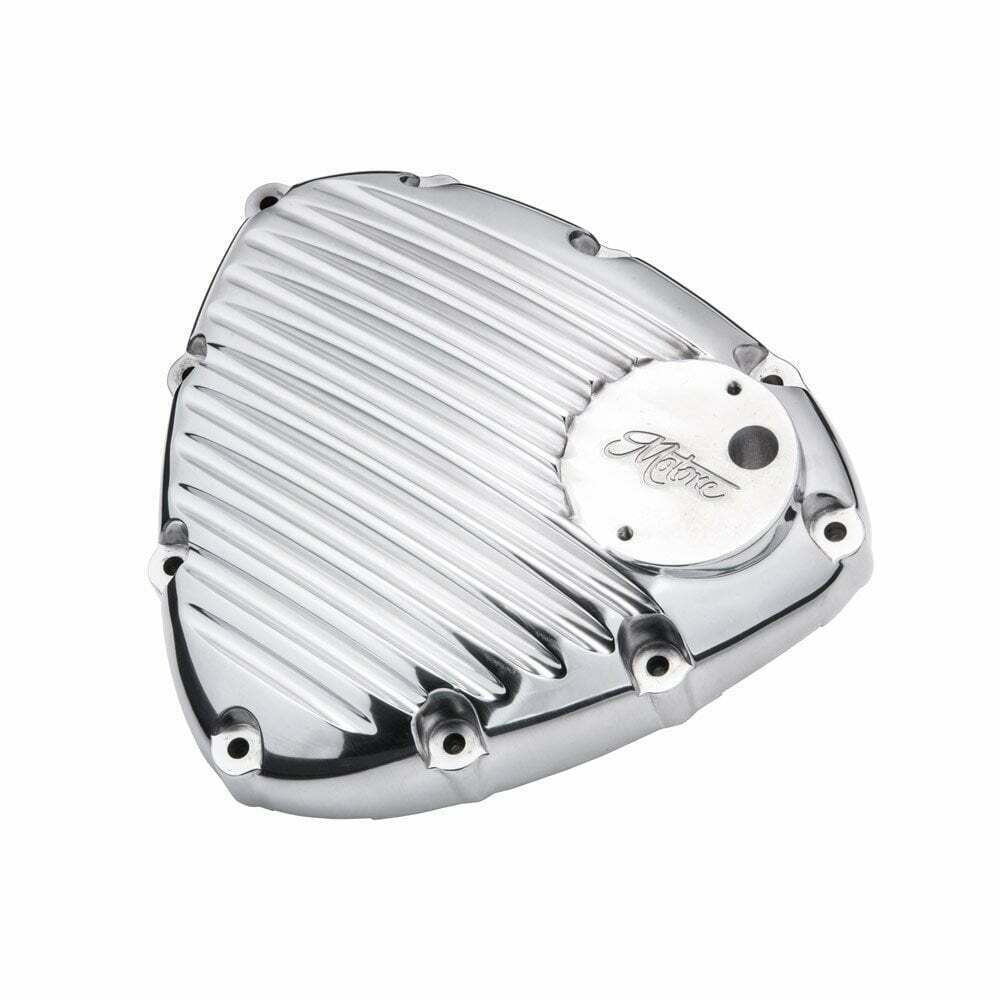 Motone Finned Timing Stator Cover Polished - Triumph Bonneville Twin Engines