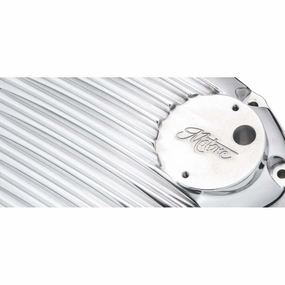 Motone Finned Timing Stator Cover Polished - Triumph Bonneville Twin Engines