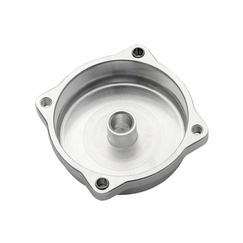 Motone Harley Davidson Custom CNC CV Finned Carb Top Lid - Rippled - Polished
