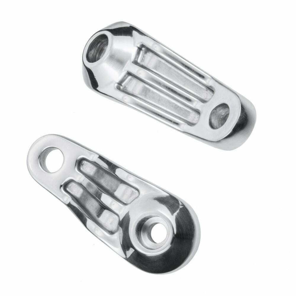 Motone TRILINE Indicator Signal Brackets Shock Mount Polished Triumph Universal