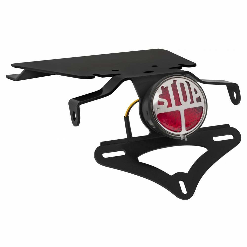 Motone Tail Tidy Kit Black Miller LED Triumph Scrambler T100 Bonneville Thruxton